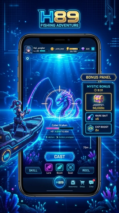 Cuplikan layar menu unduhan h89 untuk perangkat Android